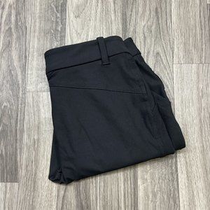 IVIVA Low Rise Flat Front Black Cropped Pants Girl's Size Large